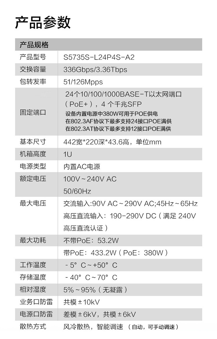華為企業級交換機